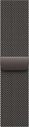 Apple Watch Series 10 42mm Jet Black Titanium Case with Milanese Loop, Slate