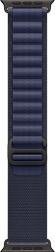 Apple Watch Ultra 2 (2024) 49mm Black Titanium Case with Navy Alpine Loop Small