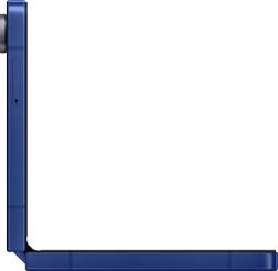 Смартфон Samsung Galaxy Z Flip7 12/256 ГБ, синий (Blue Shadow)
